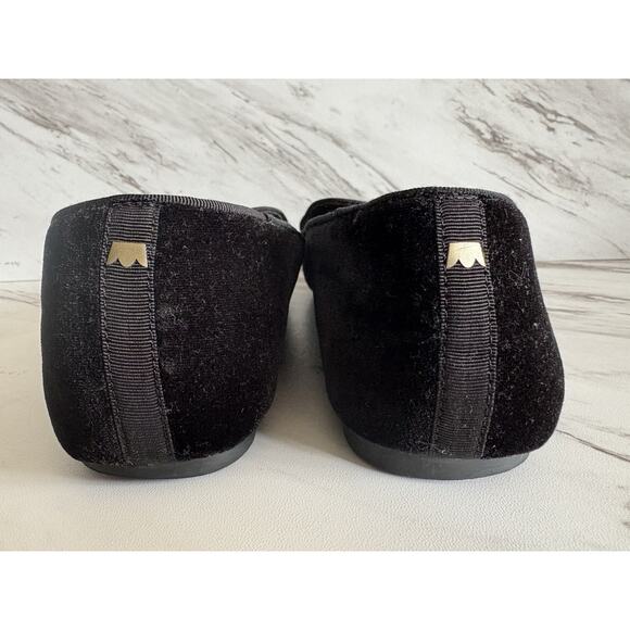 Birdies Starling Black Velvet Loafer -Size 9 Twee Capsule Classic Holiday Office - Picture 11 of 13